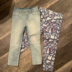 Pants lot 4t by Gap and Boden